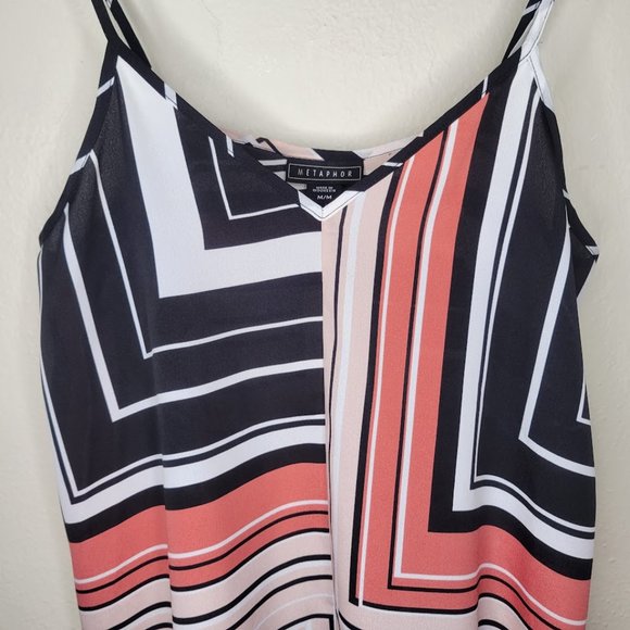NWT METAPHOR Asymmetrical Hem Tank Top Size M - Picture 2 of 10